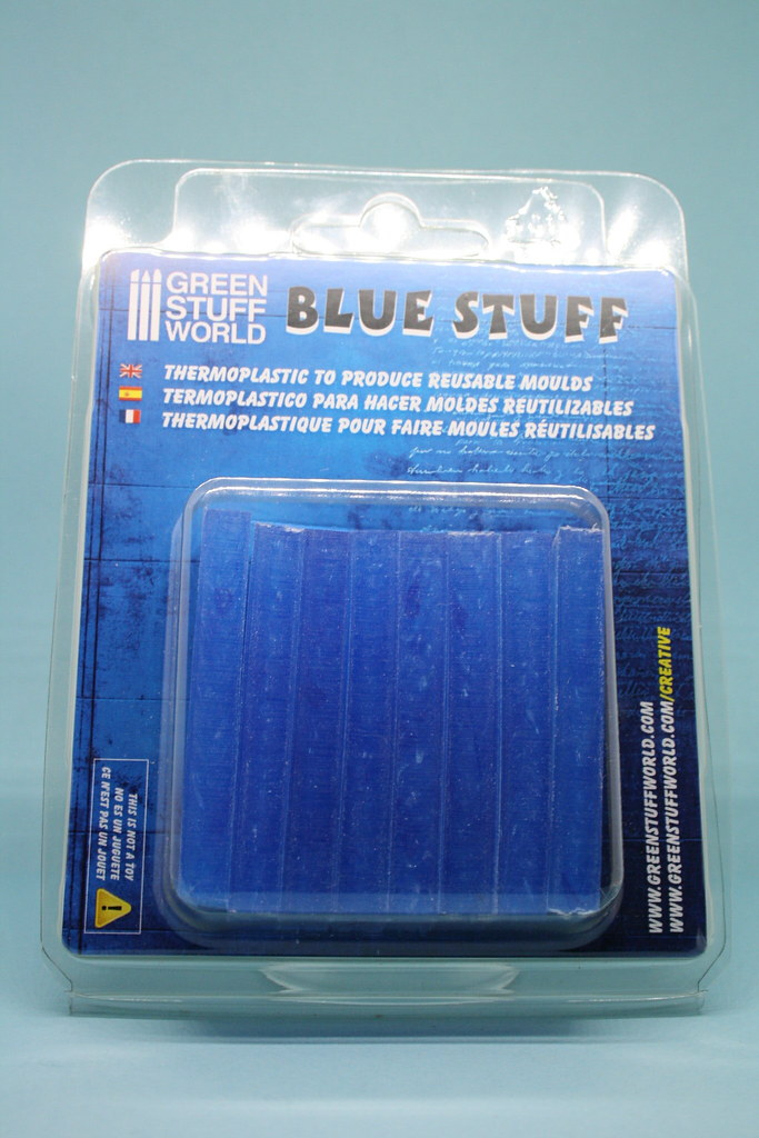 8 pezzi per fare Stampi Riutilizzabili Materiale BLUE STUFF 