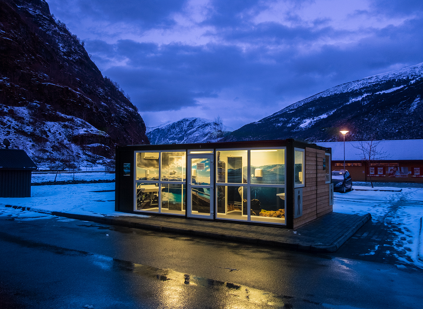 самый красивый туалет в мире в норвегии