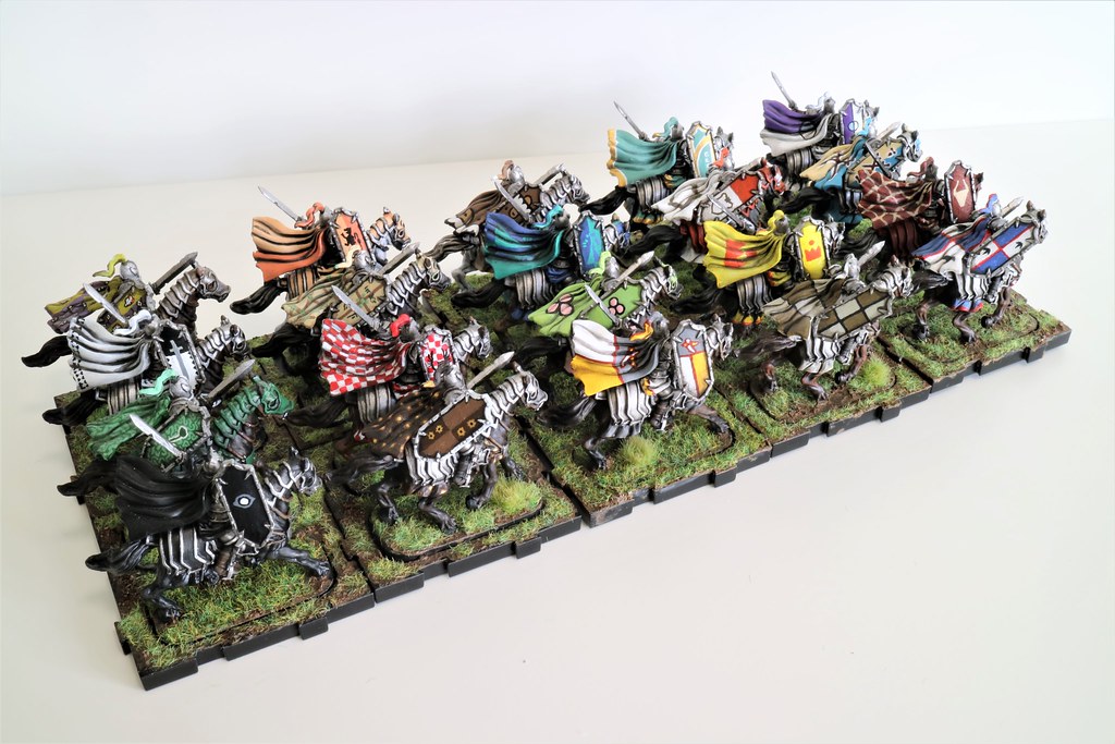 Runewars Miniatures Oathsworn Cavalry