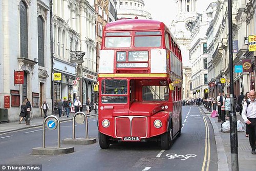 Buses on the 15H route run every 20 minutes from 9.30am to 6.30pm, allowing people to travel on the iconic Associated Equipment Company Routemasters