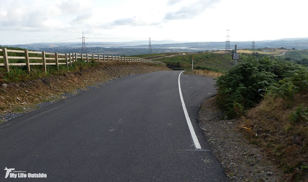 P1170611 - Route of the Mynydd y Gwair wind farm access track