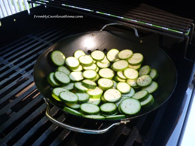 Grilled Veggies at From My Carolina Home