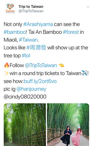 taiwan tourism social media