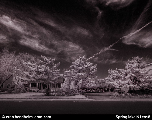 eran bendheim erancom nikon p900 ir infrared landscape sky clouds nj nature gardens