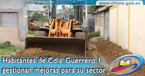 Habitantes de Cdla. Guerrero 1 gestionan mejoras para su sector