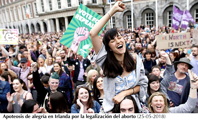 Legalización del aborto en Irlanda, 2018