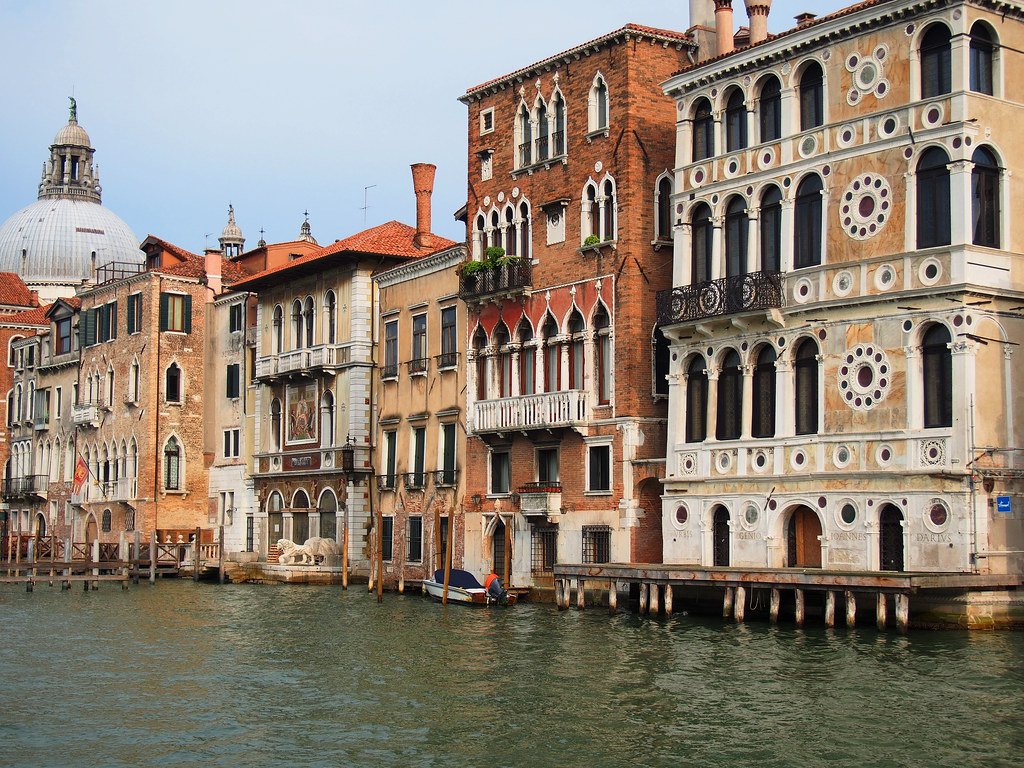 A Section of the Grand Canal in the Dorsaduro Sestiero of Venice