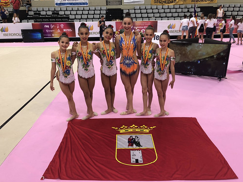 Club Gimnasia Rítmica campeonatos nacionales en Zaragoza