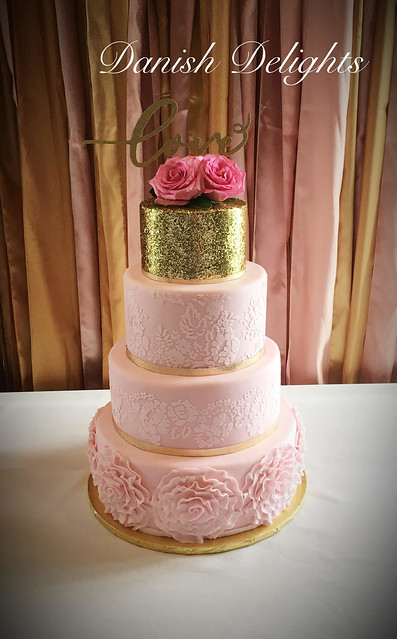Wedding Cake by Danish Delights - Cakes and More