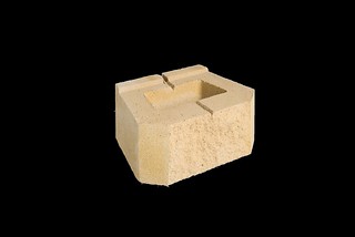 Single Block_Daydream (Rockwall 1200) Standard Unit_Sandstone_Perspective_Underside