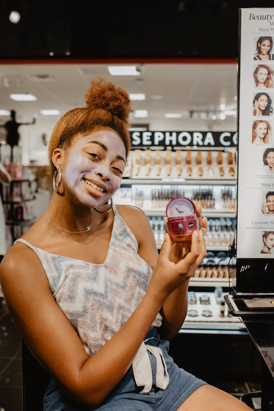 natural skincare at Sephora inside JCPenney