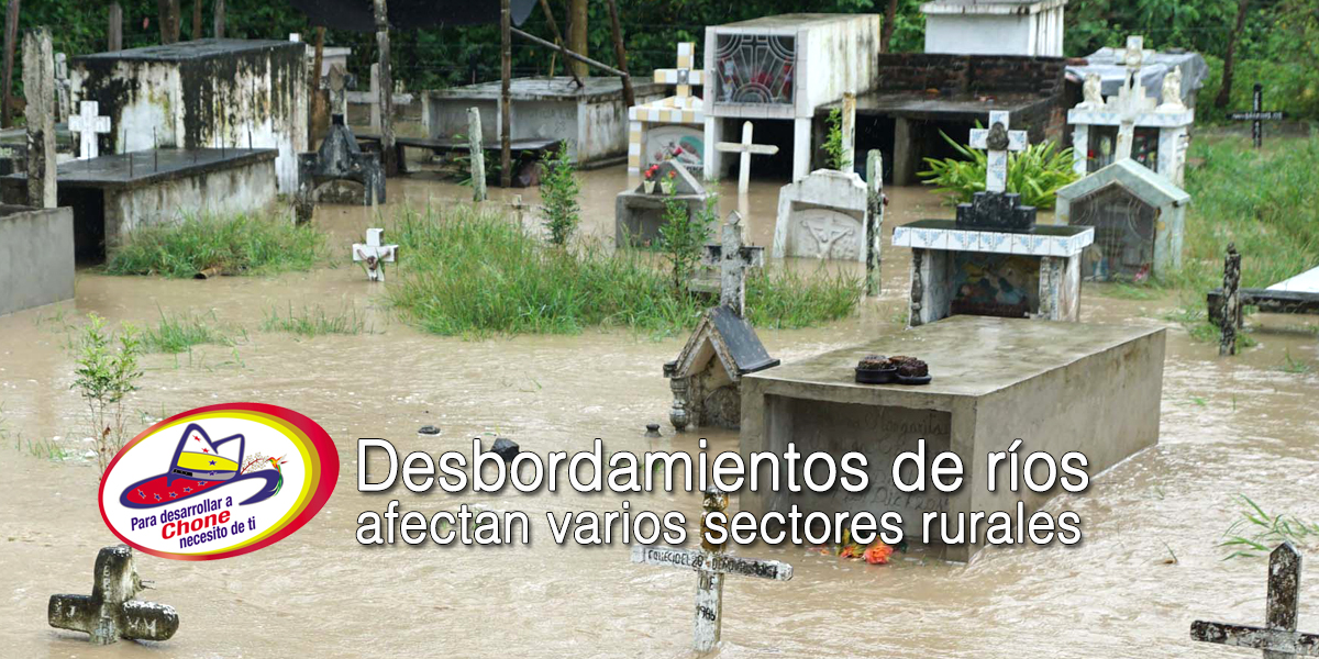 Desbordamientos de ríos afectan varios sectores rurales