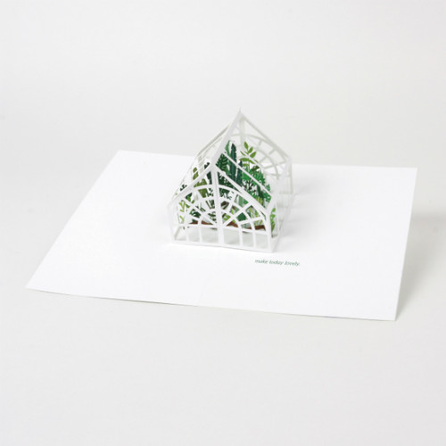 Greenhouse Pop-Up Card