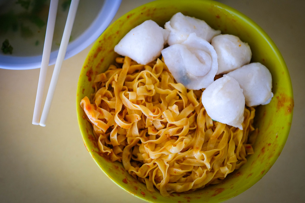 Hock Seng Choon Noodles flatlay