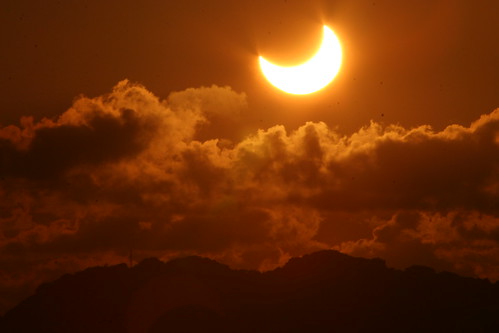 sun moon sunrise eclipse guyana solareclipse frenchguiana guiana 22september 22september2006 annularity