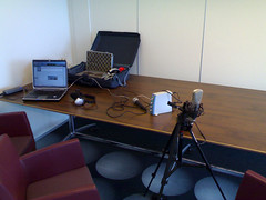 Interview recording equipment