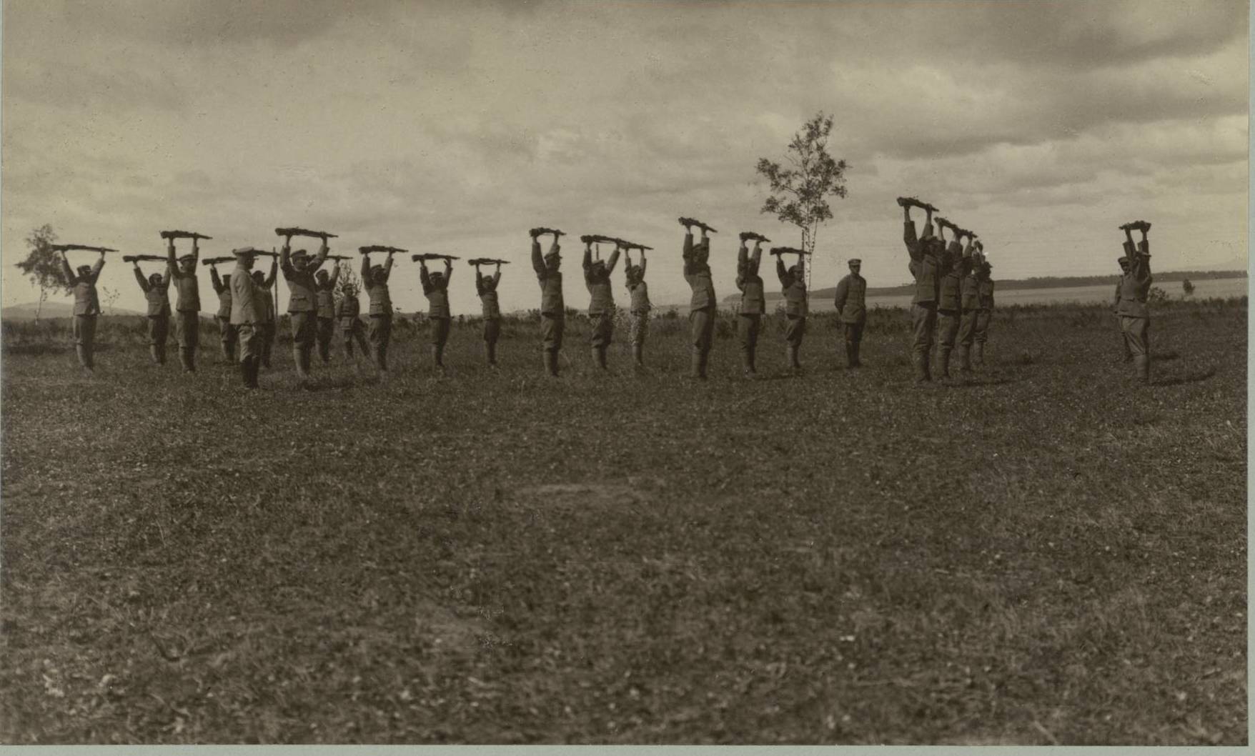 Гимнастические упражнения в Маньчжурии
