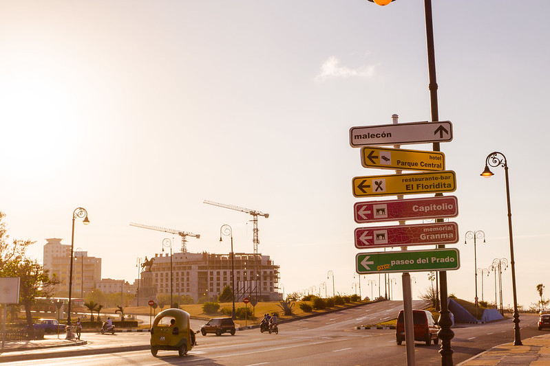 Signs in Havana