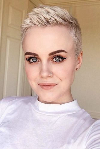 Very Short And Edgy Pixie