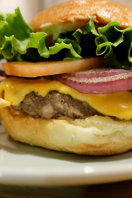 on Cheese burger VVD LED off