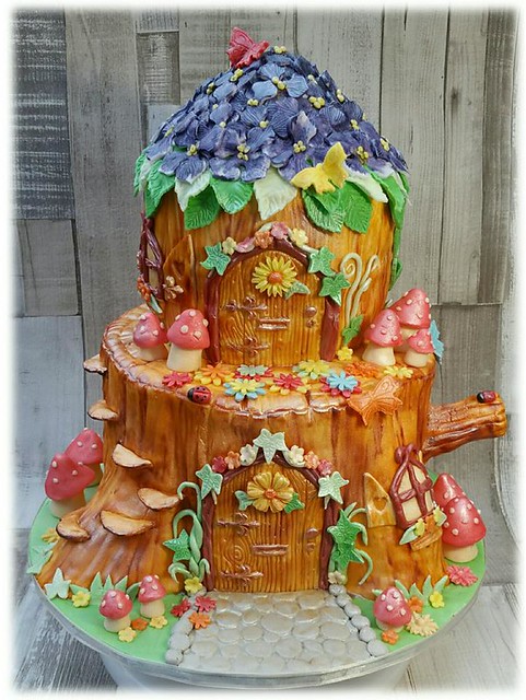 Fairy Garden Cake by Winnie's Fresh Cream Cakes