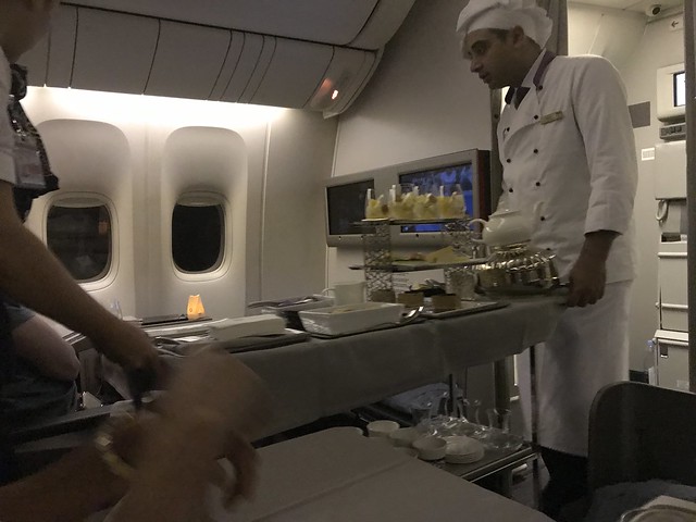 Turkish Airlines,  chef on board