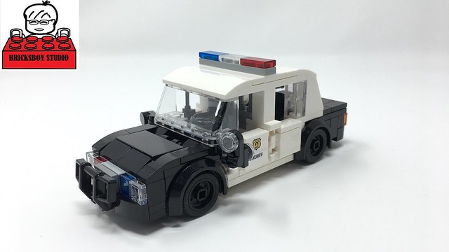 lego custom police car