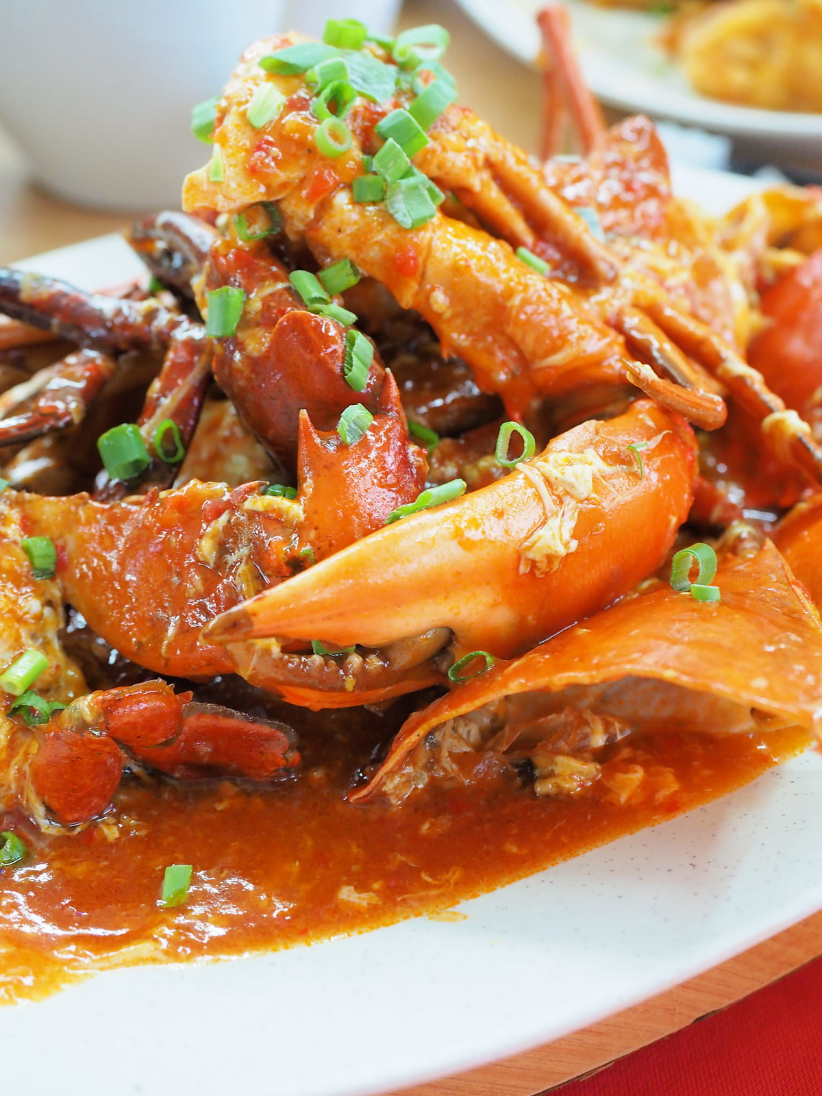 Sweet and Sour crab at Pangkor Village Seafood, Taman Megah