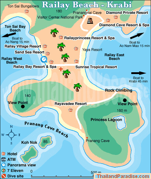 Railay, la perla de Krabi - TAILANDIA POR LIBRE: TEMPLOS, ISLAS Y PLAYAS (2)