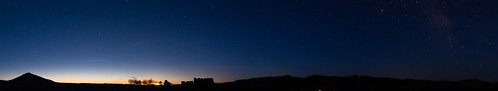 fortchurchill nevada night panorama planet mars saturn constellation capricorn sagittarius scorpio landscape