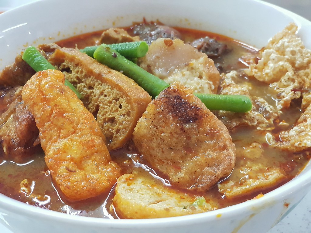 咖喱面加料 Curry Mee++ $15 @ 古仙面之家 Chicken Cuisine Food Court at Glenmarie Shah Alam