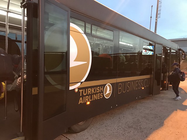 Turkish Airlines bus