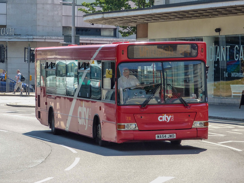 Plymouth Citybus 078 WA54JWD