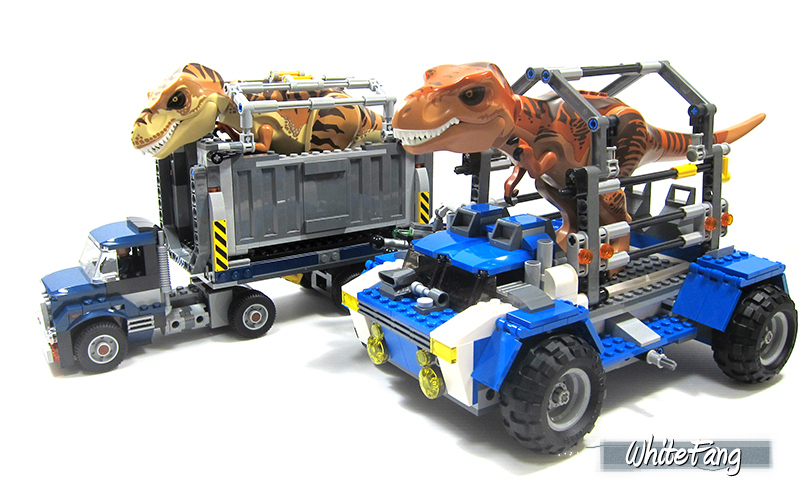 LEGO Jurassic World Neu & OVP 75933 T-Rex Transport passt zu 75918 