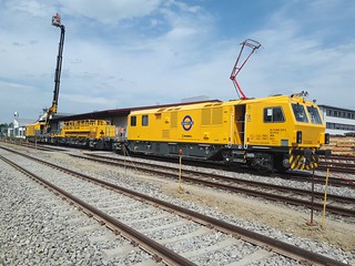 TfL Image - Robel Engineering Train testing in Germany provided by Plasser