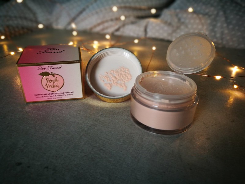 Too Faced Peach Perfect mattifying powder review cruelty free