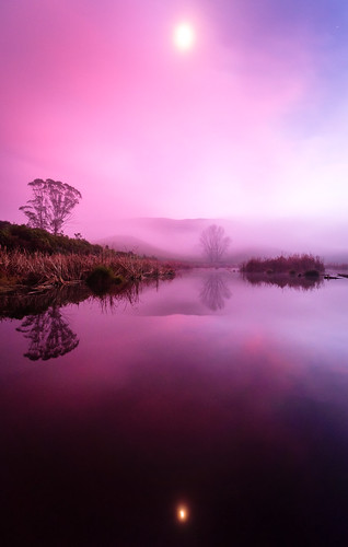 xe3 sunrise ankh purple water moon fujifilm light longexposure reeds hawkesbay newzealand boardwalk silhouette reflection sky wetlands pekapekaswamp caldwell dawn clouds