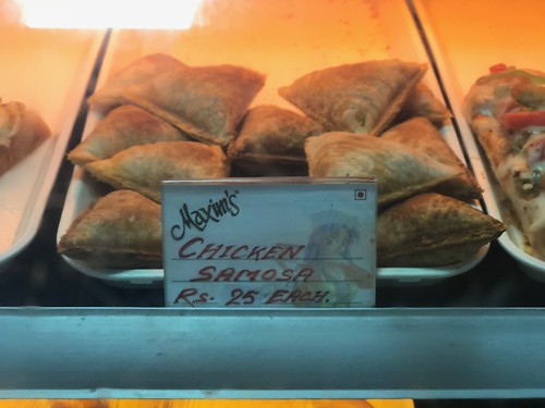 City Food - Chicken Samosa, Maxim's Bakery, Kailash Colony