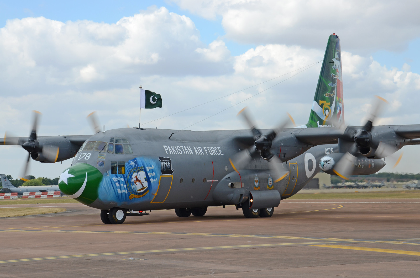 PAF C-130 in RIAT 2018
