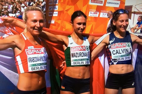 Eva Vrabcová zazářila v Berlíně, vybojovala bronz a zlepšila národní rekord