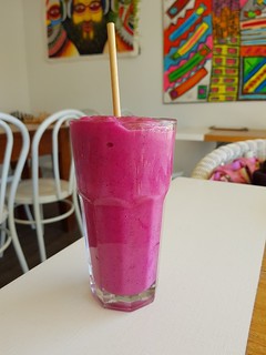 Pitaya Smoothie at Two Tables Cafe