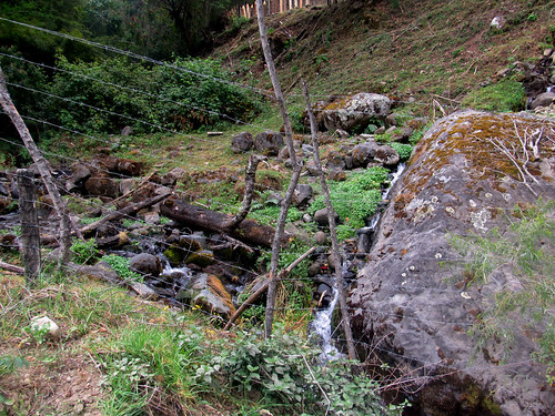 agua río riachuelo piedra caminata cercado campo rural vegetación naturaleza tierra