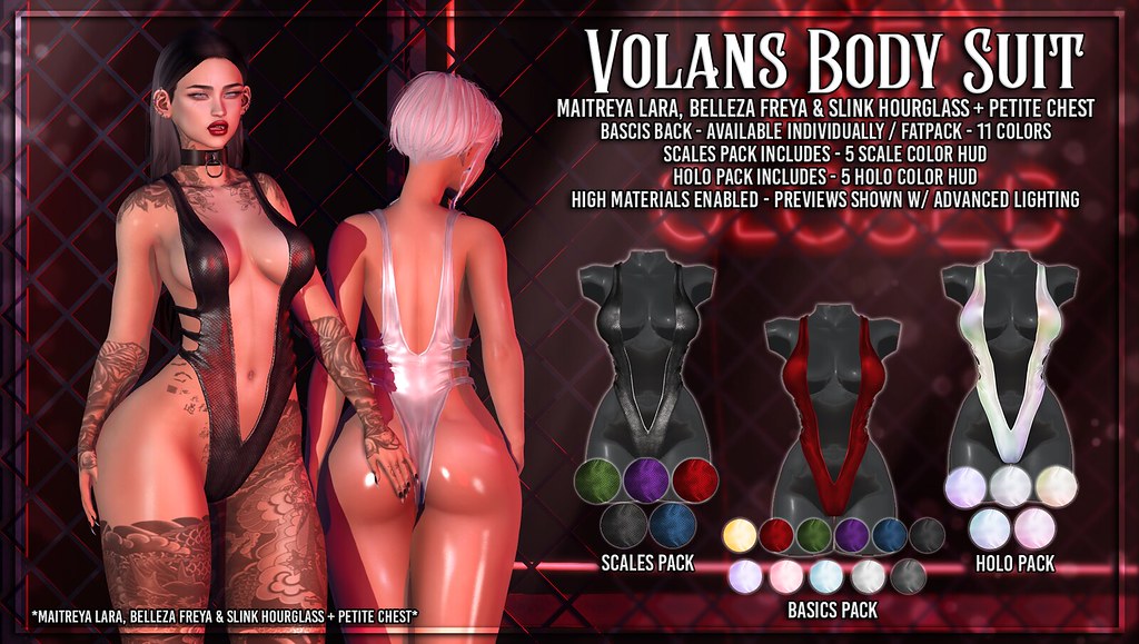 AsteroidBox. Volans Body Suit @ ROMP
