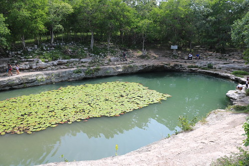 mexico yucatan dzibilchaltun maya cenote xlakah