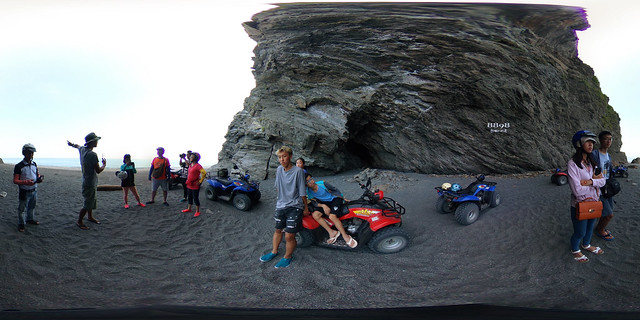 2南澳神祕海灣海石洞沙灘車(手機版請點照片右下角360)