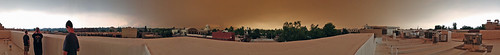 carr fire panorama downtown redding smoke plume plumes california sky city 360 degrees