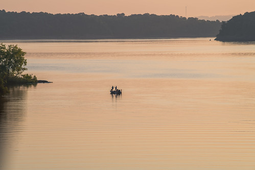 greenriverreservoir kentucky boat dawn fishing sunrise