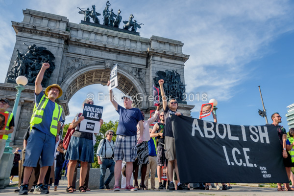Activists demand Senator Chuck Schumer to stand up to ICE