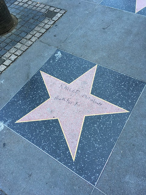 Empty Star on The Hollywood Walk of Fame
