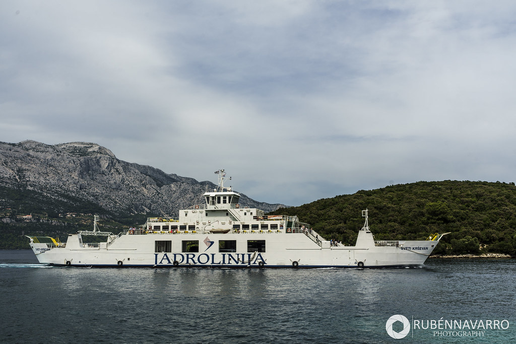 Moverse en ferry por Croacia